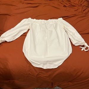Off the shoulder top. Size M